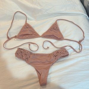 Frankie’s bikinis - pink tanner bikini